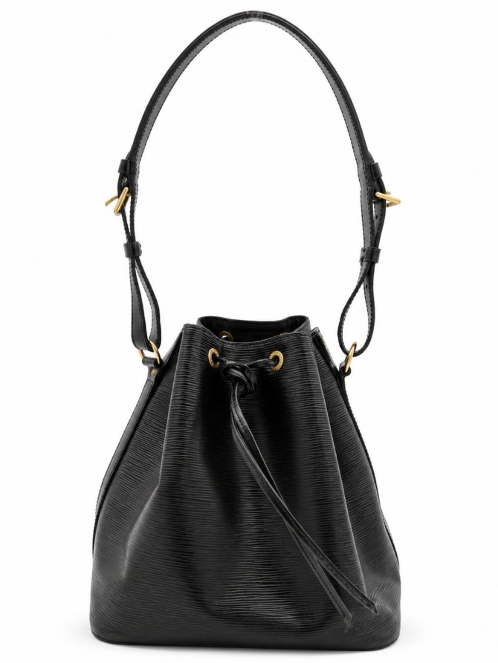 Louis Vuitton Petit Noe Drawstring Bag – Black Epi (Pre-Owned)